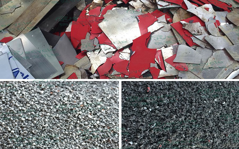 废铝塑板（ACP）板材物料对比