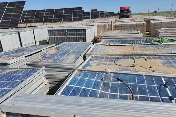 报废太阳能光伏板,光伏组件的再生资源回收利用技术设备线